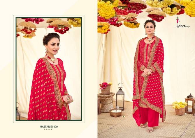 Eba Mastani Colours Heavy Festive Wear Georgette Designer Salwar Kameez Collection